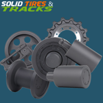 Yanmar SV100 Carrier Roller # 172-499-37500-1