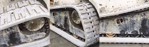 Set of 2, CTL Non-Marking Rubber Tracks