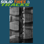 18" CTL Rubber Track 450x86x58 - Block Pattern