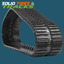 16" 400x86x52 CTL Rubber Track- Multi-Bar Pattern