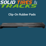 28" 700 mm Clip-On Rubber Pad 171mm Pitch